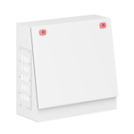 Фланец с вентиляционной решеткой, ШхВ 145x370 мм