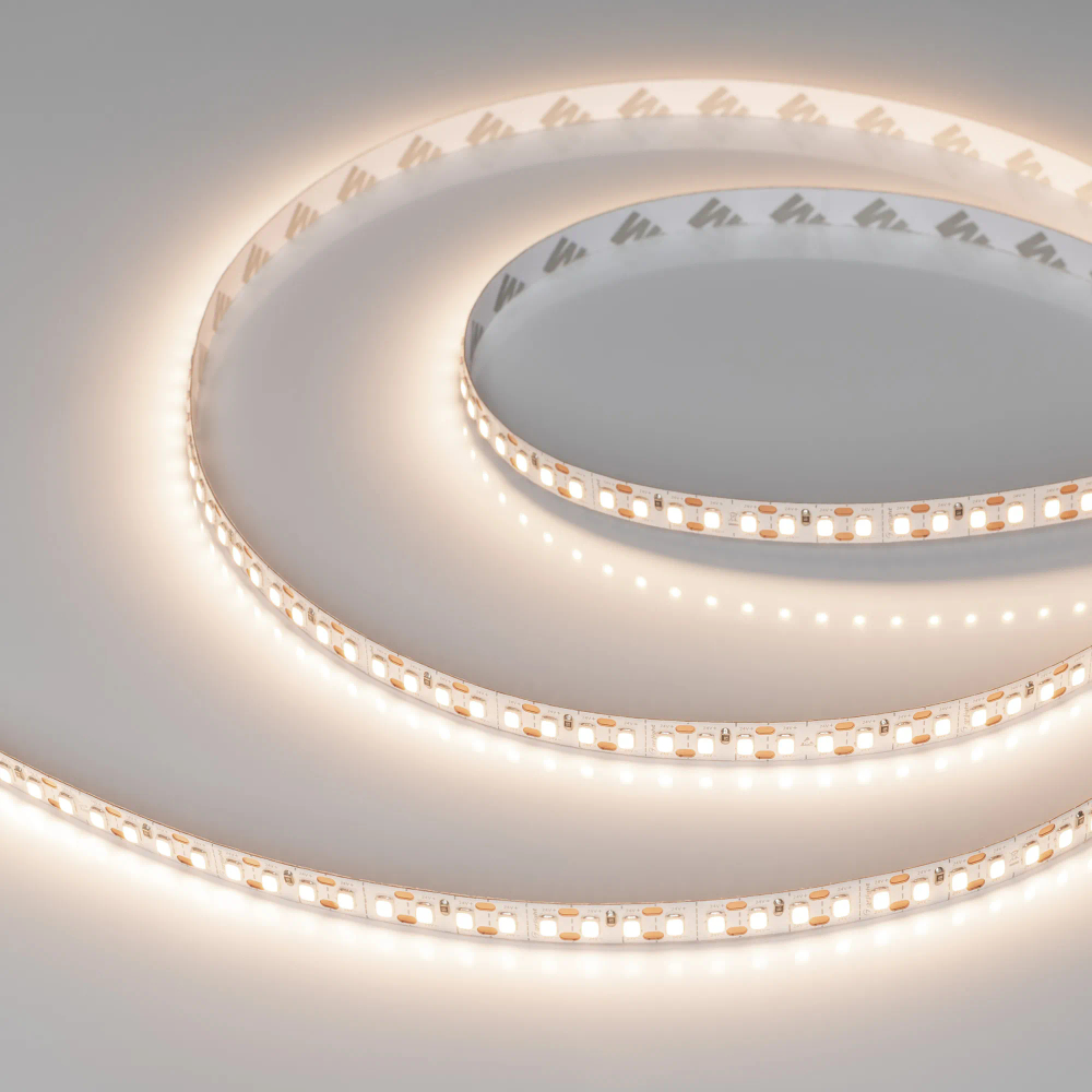 Светодиодная лента FC-A160-8mm 24V Warm3500-CX1 (14 W/m, IP20, 5m) (Arlight, резка 1 светодиод) 052933