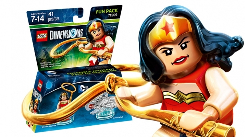 LEGO Dimensions: Fun Pack: Чудо-женщина 71209 — Wonder Woman — Лего Измерения