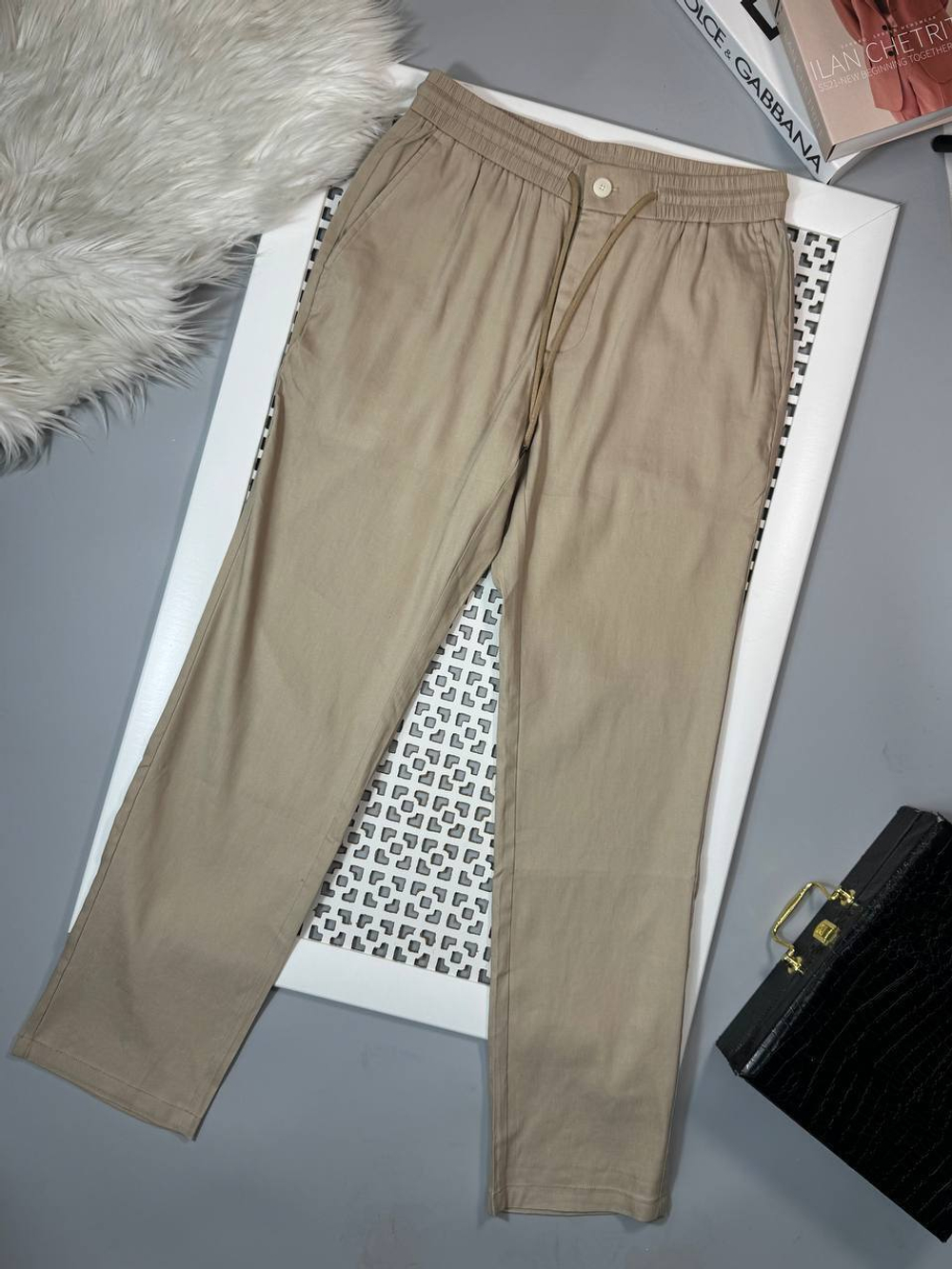 Льняные брюки Loro Piana