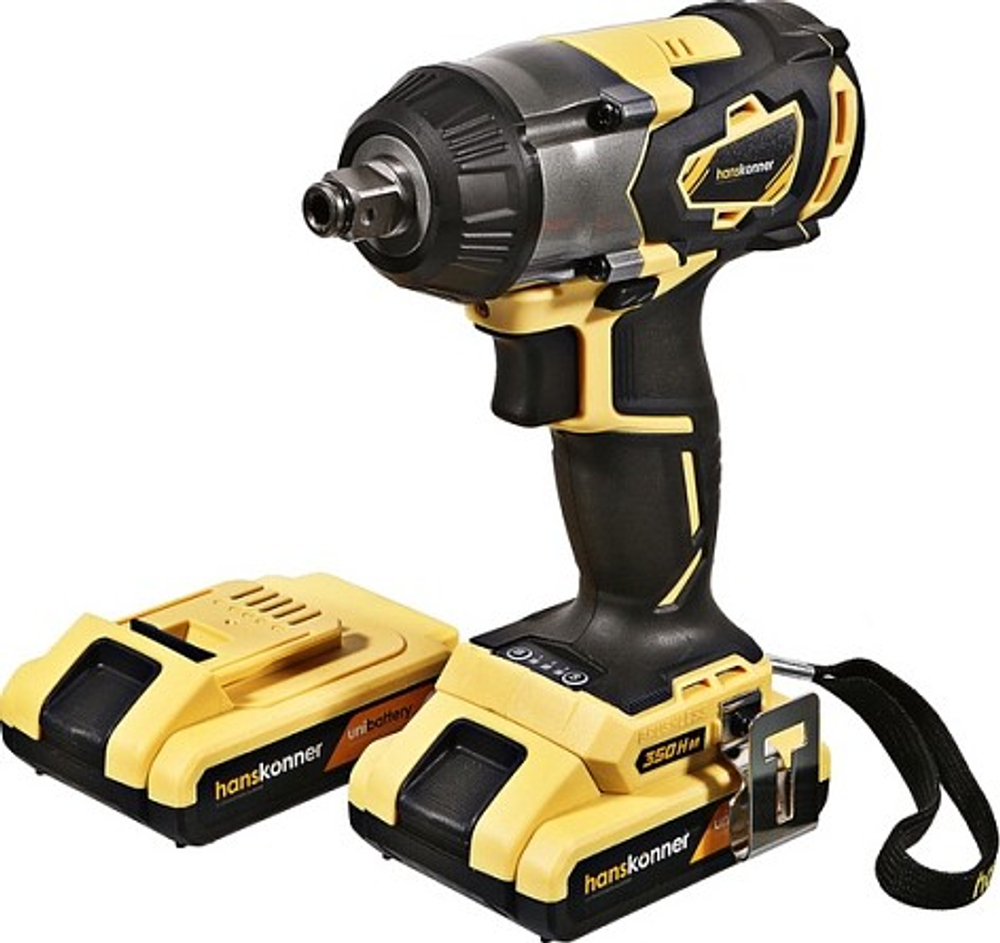 Гайковерт аккумуляторный HANSKONNER HCD18350S