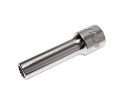 Головка торцевая 1/2" 10мм 12-ти гранная глубокая L=76мм JTC