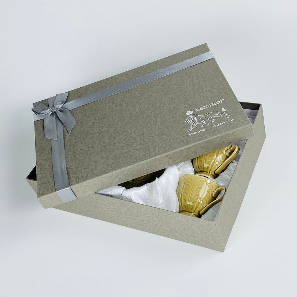 Lenardi 181-233 Кофейный набор 12пр. 95мл в под.уп.(х12)Фарфор