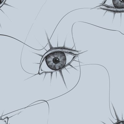 Глаз интуиции и линии