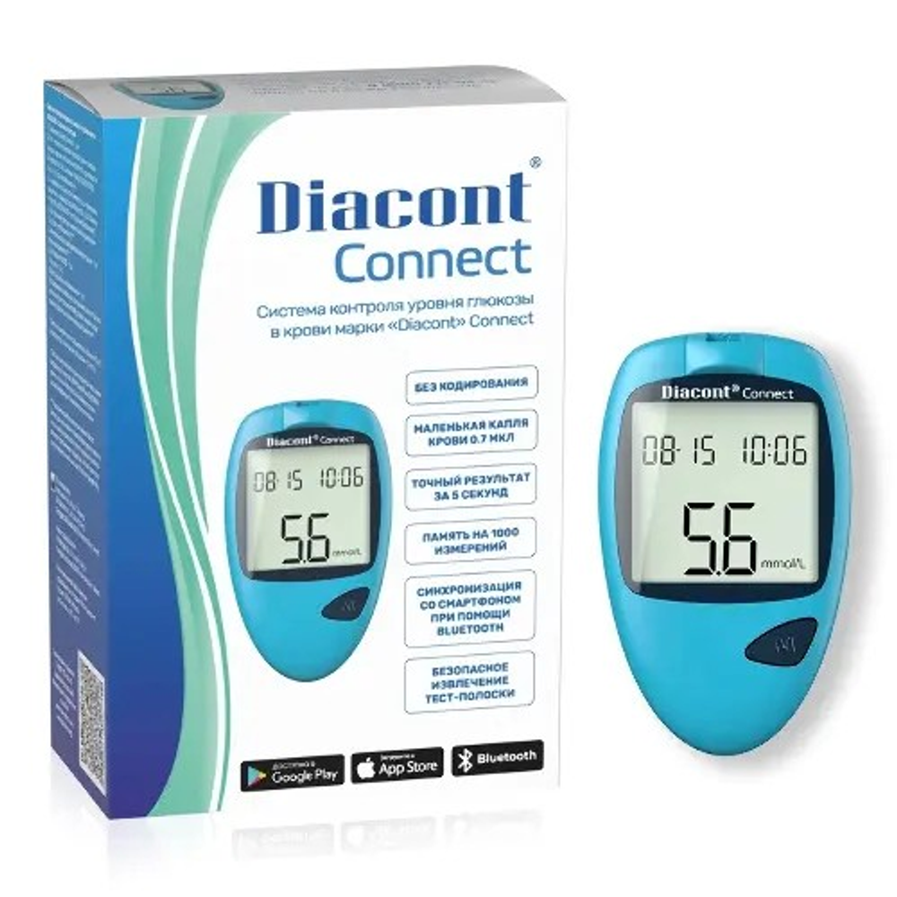 Глюкометр Диаконт Connect