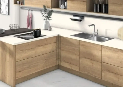 Мебельный щит ЛДСП Egger с кромкой ПВХ 2мм толщина 16 мм. Размер 400х2250х16 Цвет-Дуб Галифакс натуральный