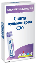 Стикта пульмонариа (Sticta pulmonaria) C30 Буарон