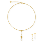 Колье Coeur de Lion White-Gold 1137/10-1416