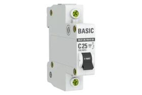 Выключатель автоматический EKF ВА 47-29 4,5кА, С 25А, 1П