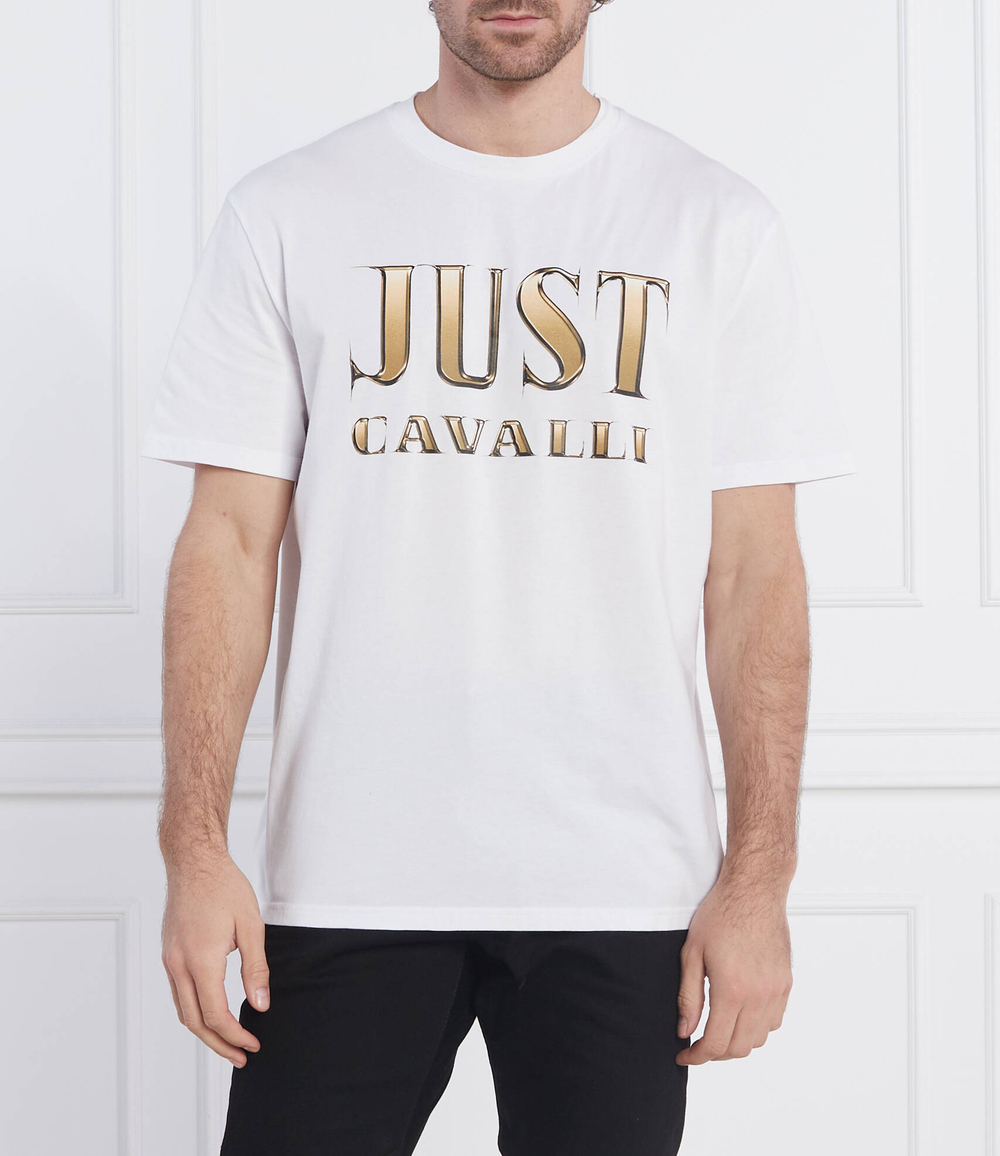 футболка Just Cavalli - белый(S03GC0686 N20663)