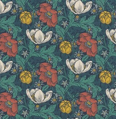 Обои с цветочным дизайном 552546