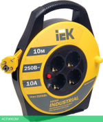 Удлинитель на катушке IEK Industrial УК10 (WKP14-10-04-10)