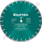 KRAFTOOL LASER- BETON 450 мм (25.4/20 мм, 10х4.0 мм), алмазный диск (36686-450)