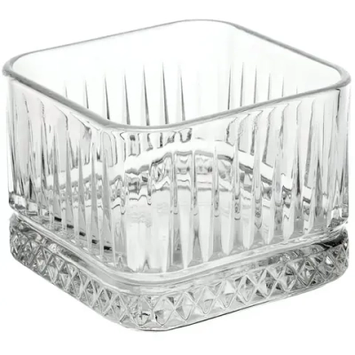 Салатник стеклянный 7,7*7,7см «ELYSIA» 235мл 530138SL