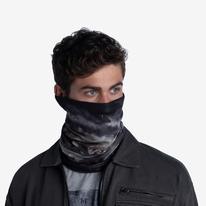 Шарф-труба с флисом двухсторонний Buff Polar Reversible Silvery Grey Фото 2