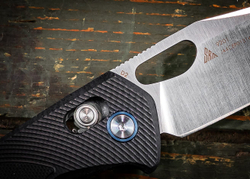 Складной нож SRM 9201 Satin сталь D2 рукоять Black G10