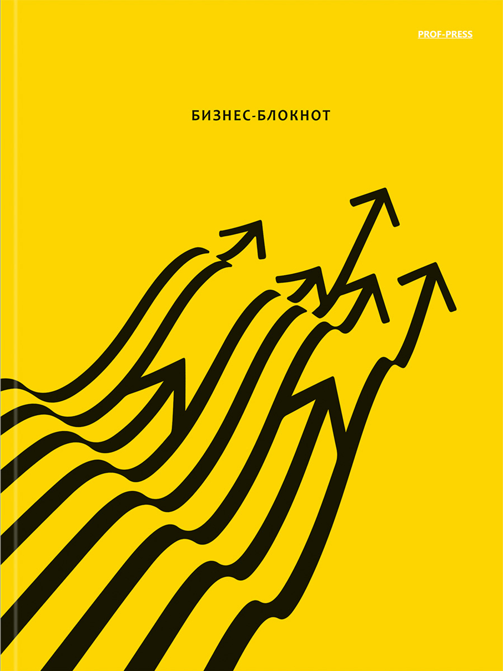 Блокнот А5 7БЦ 80л "Множество стрелок" клетка, глянц.лам.