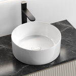 Тумба подвесная Sancos Snob T, Beige Soft 790х445х500, под столешницу с отверстием под смеситель, цвет Black Sky