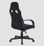 Кресло игровое Zombie RUNNER (ткань/экокожа, до 120 кг)