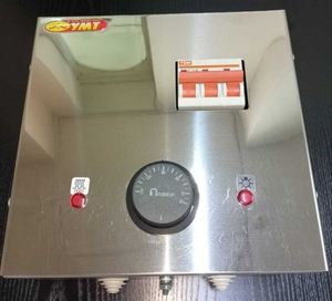 Пульт управления к каменке ПУЭКМ-6квт (передняя панель из нерж стали)