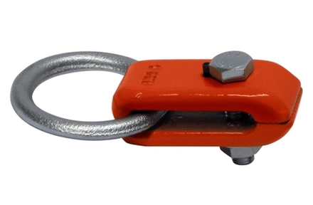 Тяговый зажим с фиксирущим болтом, 36 мм. 4 тонны, STANZANI (Италия)