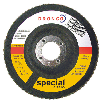 Лепестковый диск Dronco G-AZ K60 5212306