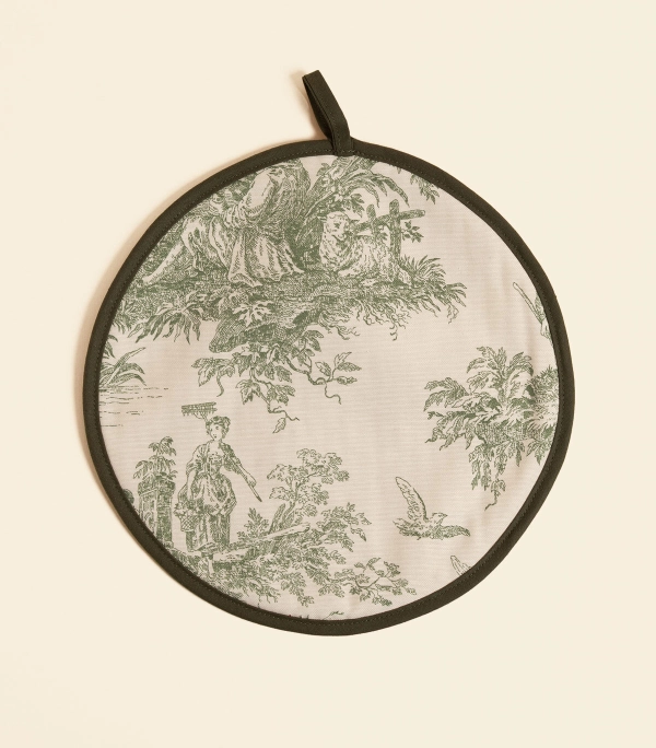 Прихватка – Круглая, зеленая | Сельская жизнь