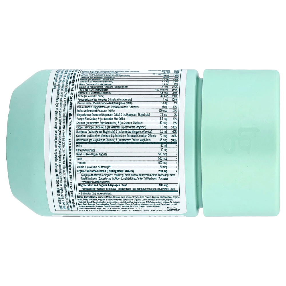 True Grace, One Daily Women's Multivitamin, мультивитамины для женщин, 30 веганских таблеток