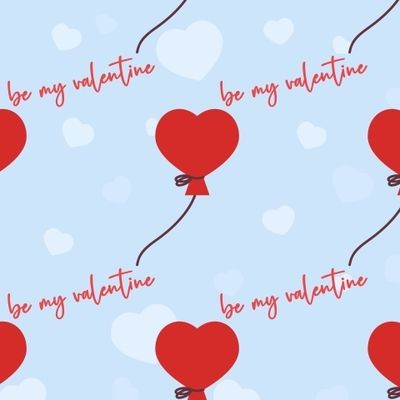Be my valentine сердечки-шарики