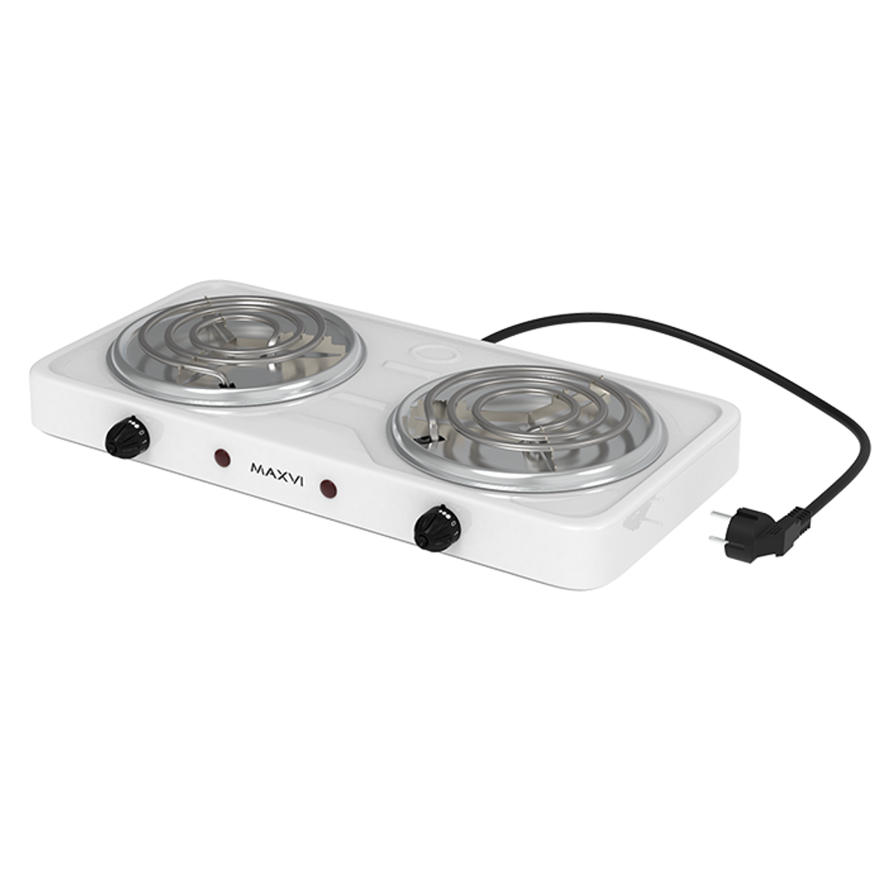 Настольная плитка Maxvi HE201 (2-комфорки электрическая)