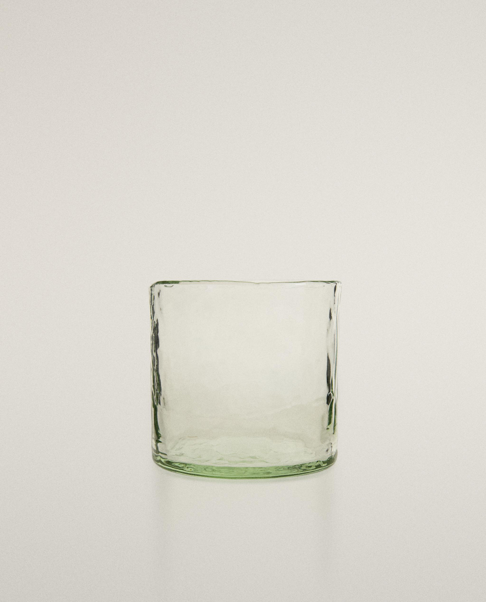 Zara Home стакан из стекла, цвет зелёный, 8.8 см