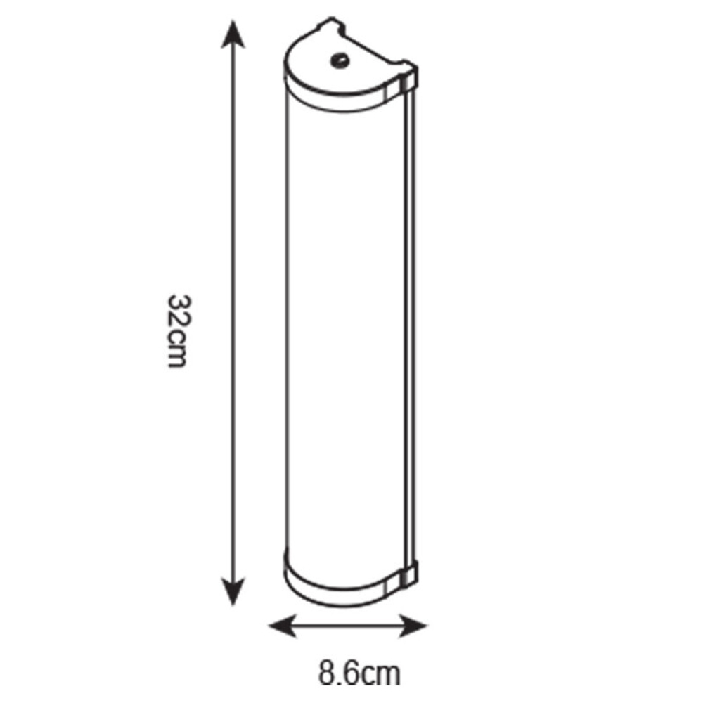 Подсветка для картин и зеркал Arte Lamp A5210AP-2CC