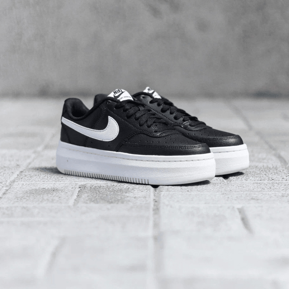 Кроссовки Court Vision Alta Black
