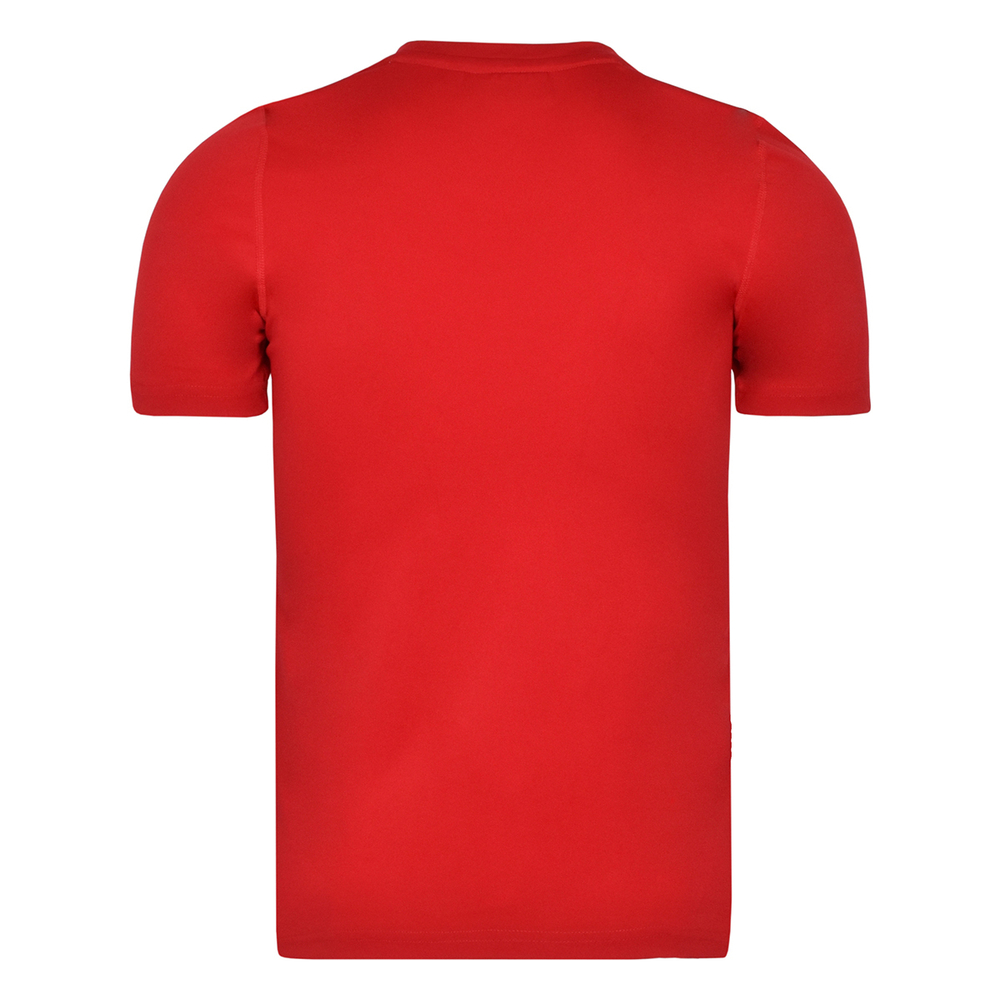 Футболка мужская теннисная Sergio Tacchini Zitan T-shirt - red/white