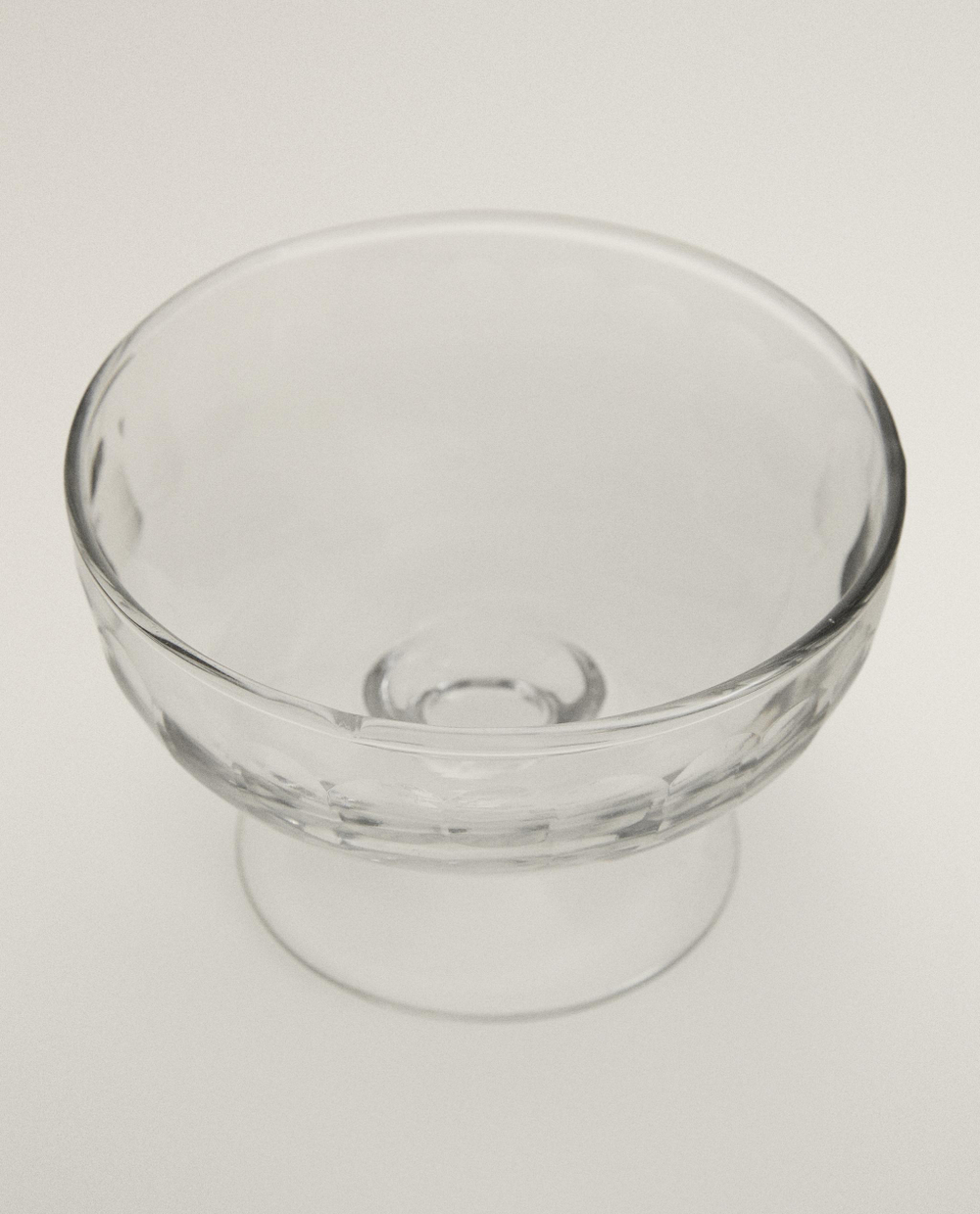 Zara Home бокал из стекла, цвет прозрачный, 9 см