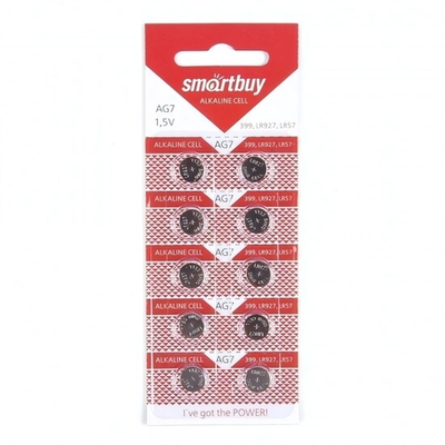 Батарейки SmartBuy AG7 BL10, 012032