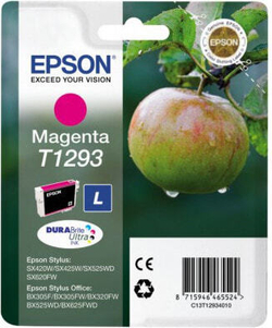 Картридж струйный пурпурный 1 шт Epson T1293 C13T12934010