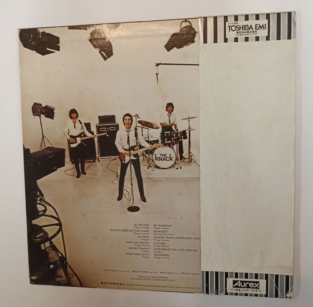 Винтажная виниловая пластинка LP Get The Knack (Japan 1979)