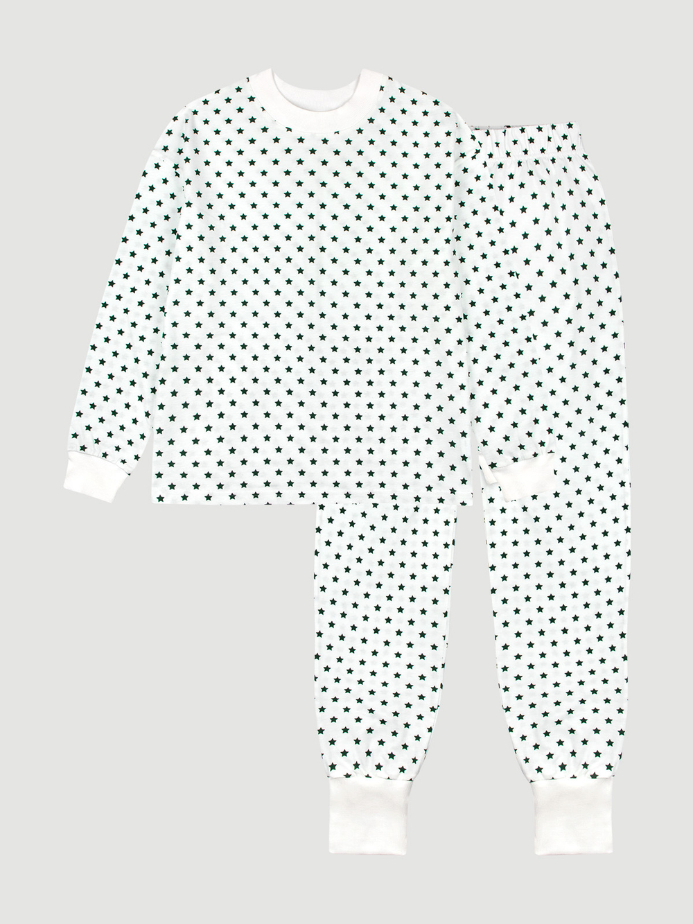 Пижама женская Mjölk Green Stars