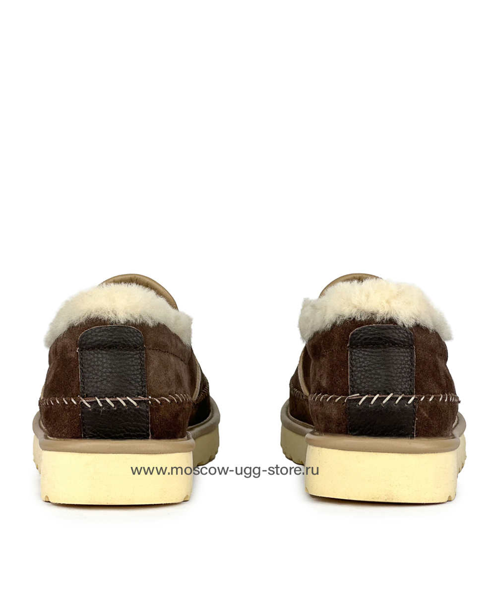 MENS STITCH SLIP - Chocolate