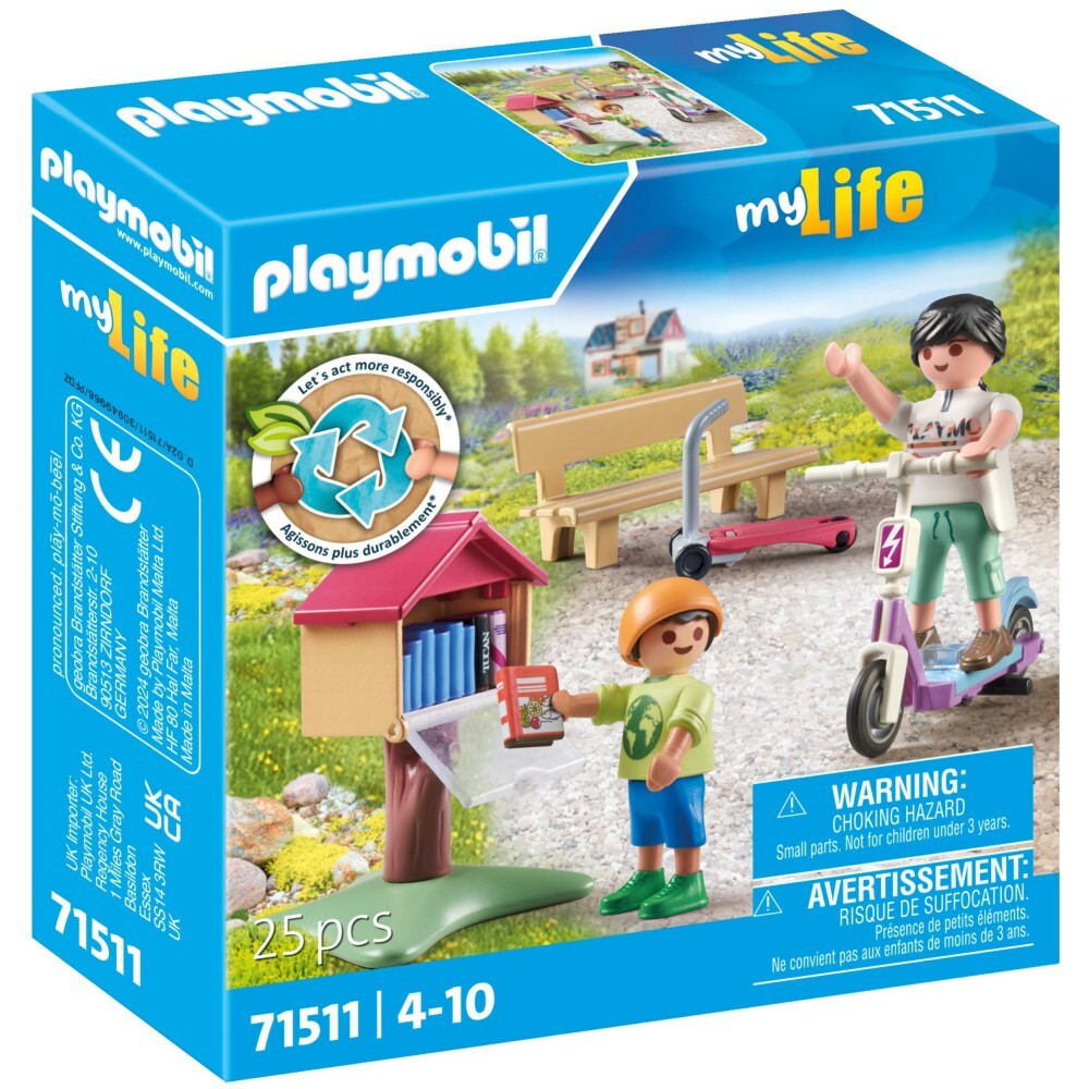 Playmobil - Книжный обмен "Моя жизнь" 71511 / артикул   71511  / GTIN 4008789715111
