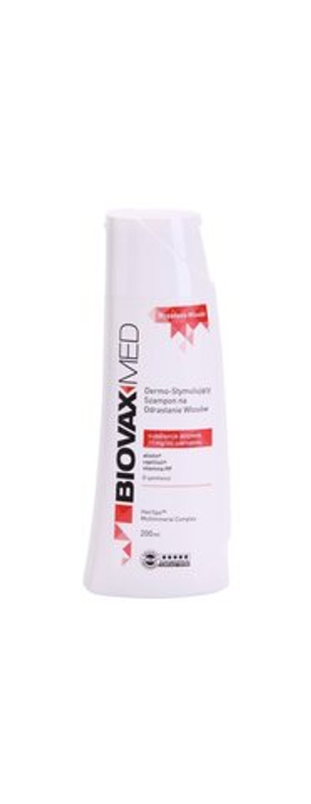 L’biotica Biovax Med - шампунь, стимулирующий рост волос и укрепляющий волосяные луковицы /   200  ml  / GTIN 5907467544823