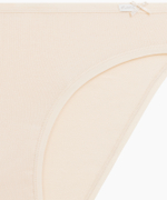 Трусы женские бикини Atlantic, набор из 3 шт., хлопок, светло-кофейные + светло-персиковые + кремовые, 3CLP-001