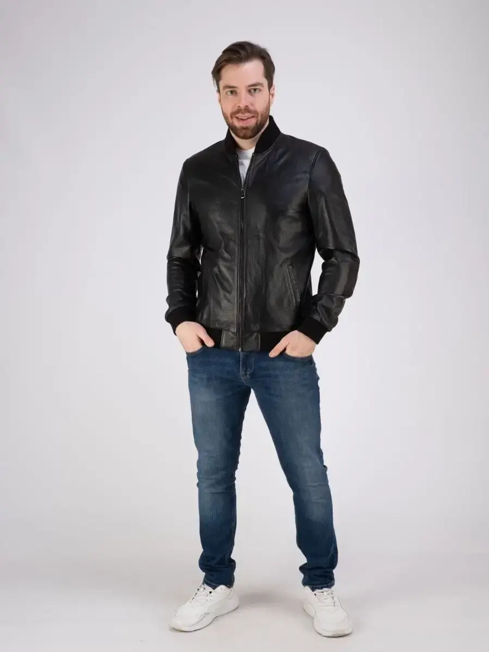 Куртка кожаная из натуральной кожи Турция