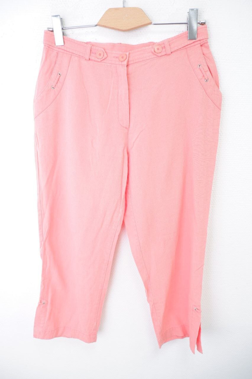 Капри Un Jour Ailleurs со льном 50 размер