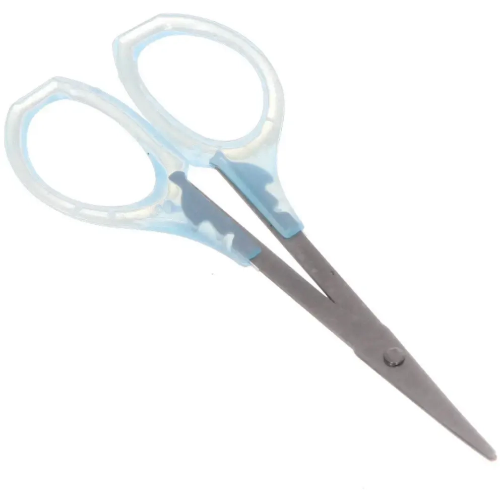 Ножницы маникюрные в пакете «Ultramarine», прямые, пластиковые ручки, 9см