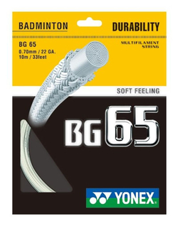 Струны для бадминтона Yonex BG 80 (10 m) - white