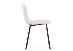 Стул на металлокаркасе Ursa black / white