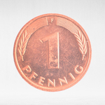 Germany, 1 Pfennig, 1998, (Stuttgart Mint - "F"), XF