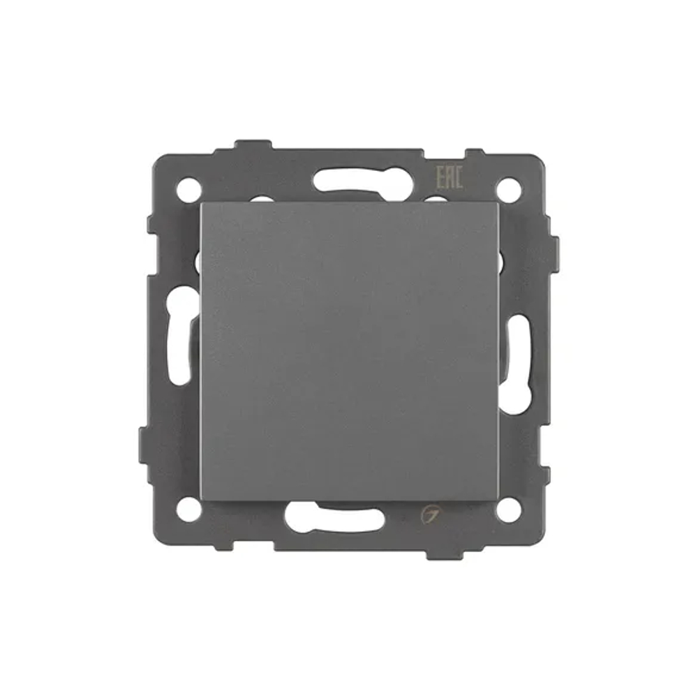 Механизм выключателя одноклавишный непроходной SWT-MK01-PL-GR-V (250V, 10A) (Arlight, -) 049869